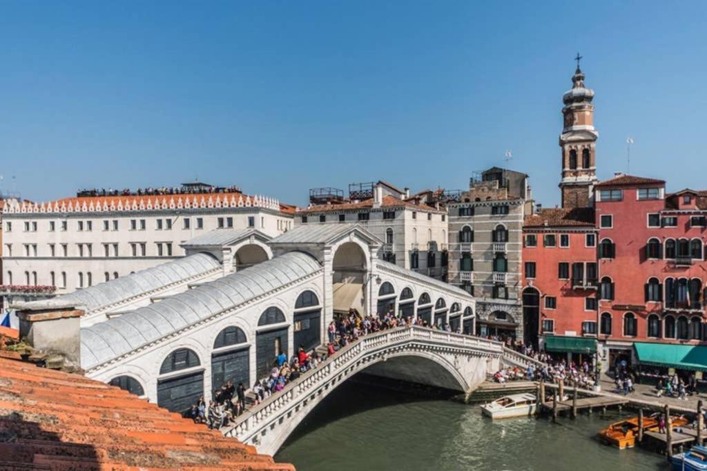 Rialto Apartment With Canal Grande View Venice Exterior photo